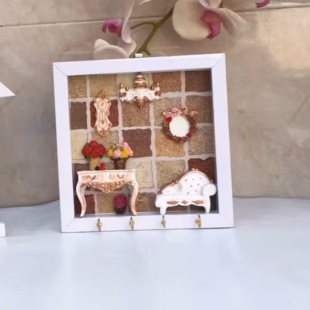 جاکلیدی سه بعدی مربع 20در20