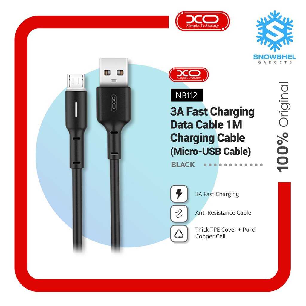 کابل شارژ XO NB112 Fast Charge