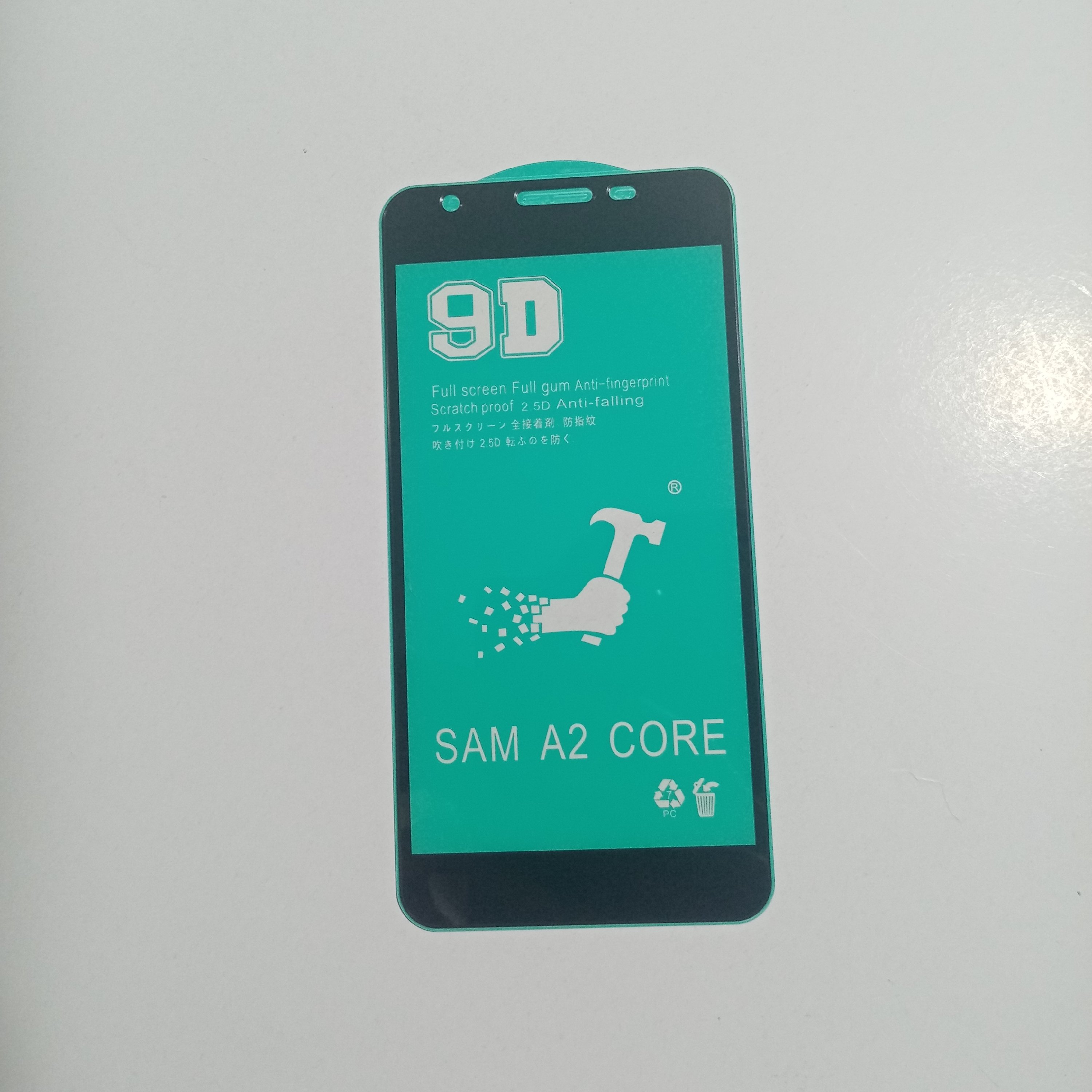 محافظ صفحه نمایش سرامیکی شفاف 9D مناسب برای گوشی موبایل سامسونگ A2core