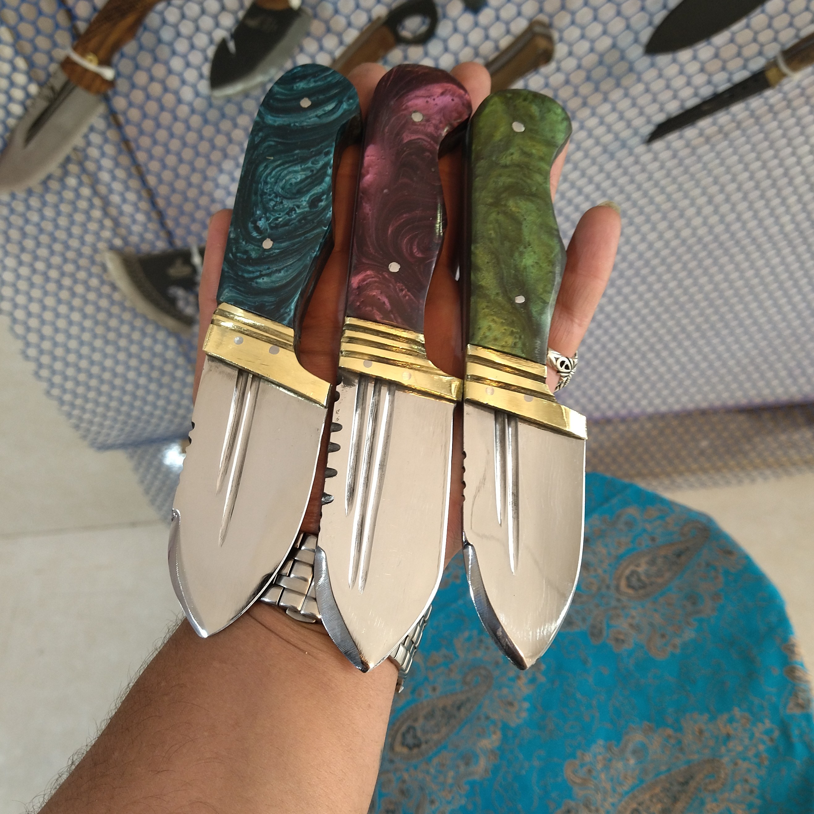 چاقو پوست کنی دسته اپوکسی