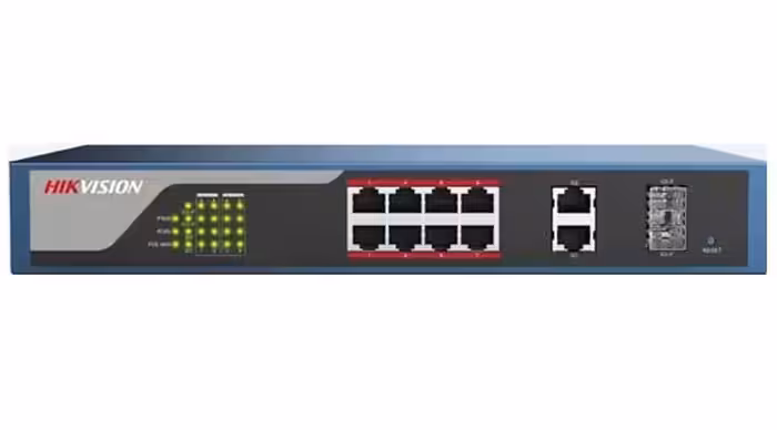 سوئیچ 10 پورت مدیریتی هایک ویژن مدل DS-3E1310P-E