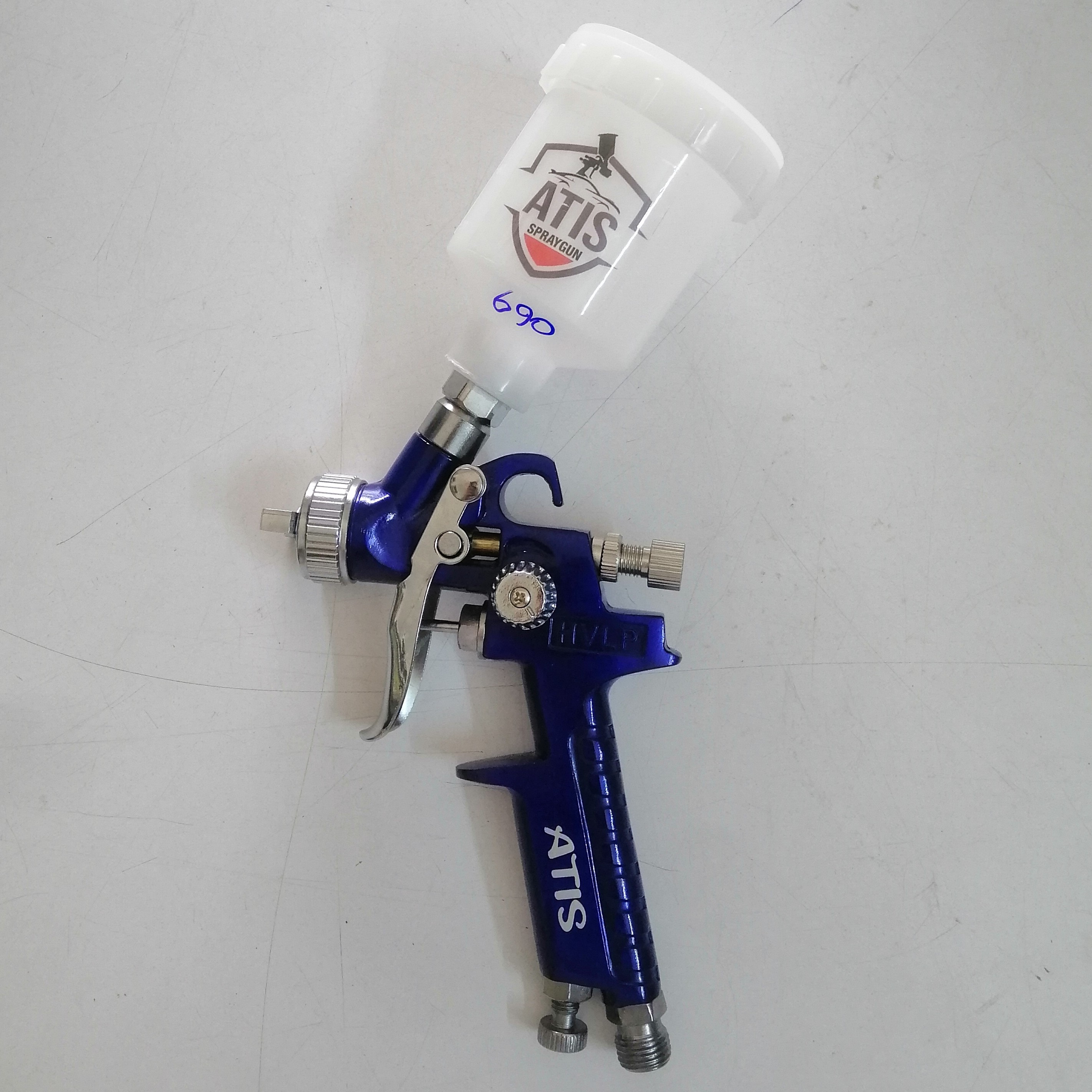 پیستوله سایه پاش سه تنظیمه مخزن پلاستیکی طرح H2000 ساتا 