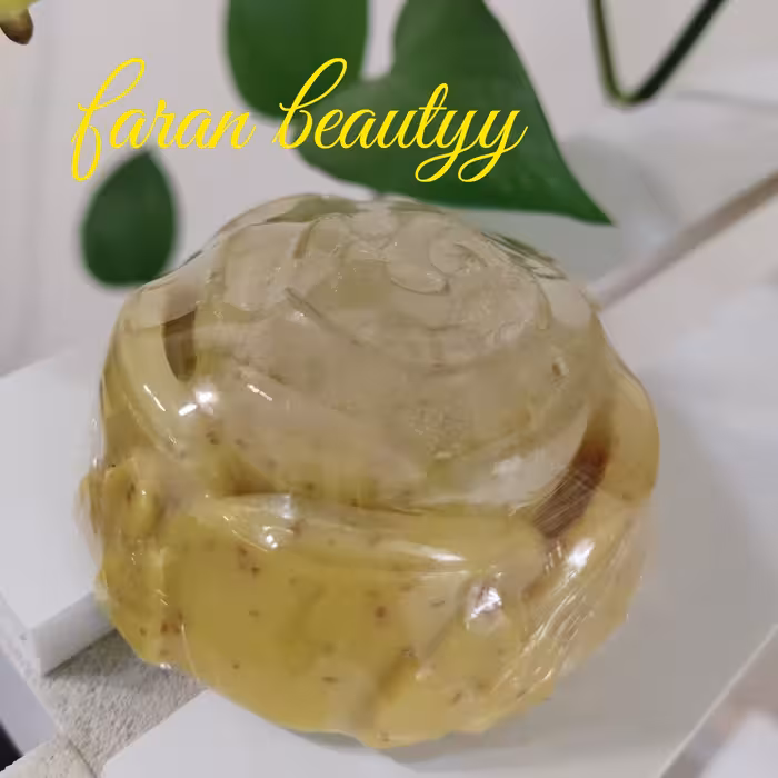 صابون ضد لک و لایه بردار  زردچوبه