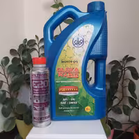 روغن موتور نانو سرامیک 5W-40SN بعلاوه شوینده مدار روغن موتور Voltronic 