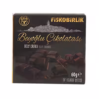 شکلات تلخ فیسکوبیرلیک - 60 گرم