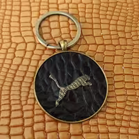 جا کلیدی جاسوئیچی چرمی با قاب فلزی شیک و خاص در رنگبندی مختلف ،جا سوئیچی