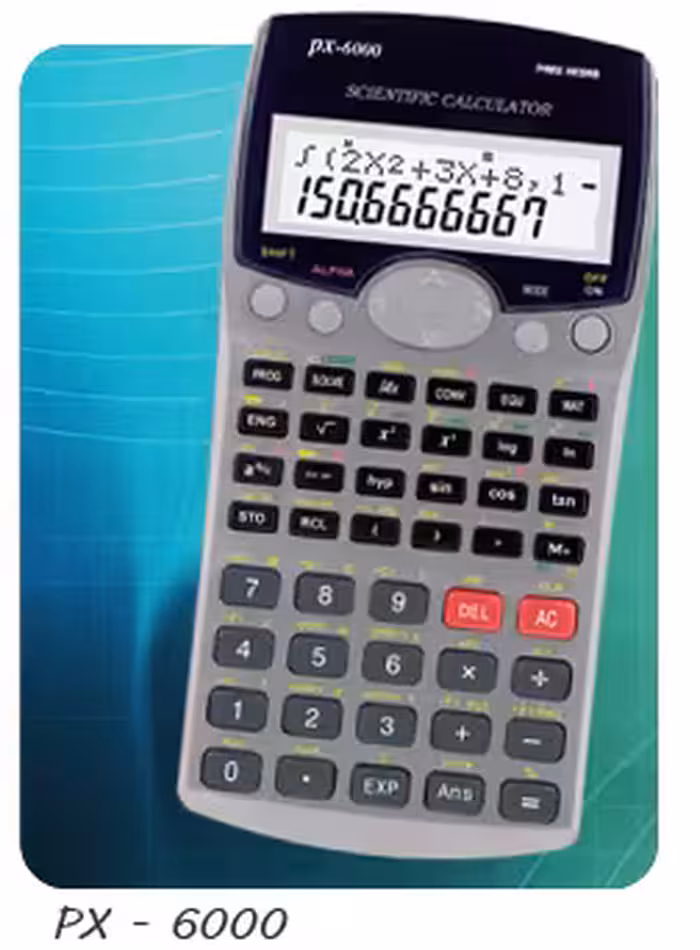 ماشین حساب PX-6000 پارس حساب
