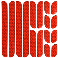 برچسب شبرنگ بدنه 16 تایی دوچرخه 