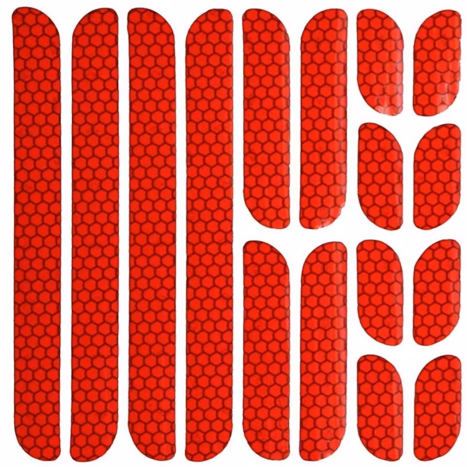 برچسب شبرنگ بدنه 16 تایی دوچرخه 