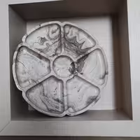 اردو خوری دایره ای هفت خانه سنگ مصنوعی (مستقیم از تولید کننده) 