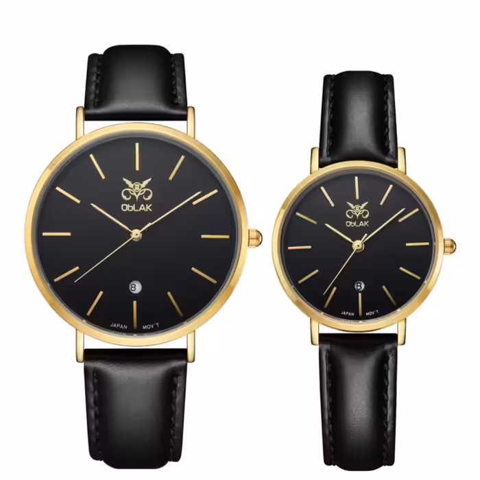 ست ساعت مچی عقربه ای زنانه و مردانه اوبلاک 