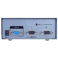 اسپلیتر VGA دو پورت دی تک مدل دی تی 7502 با کیفیت 500 مگاهرتز