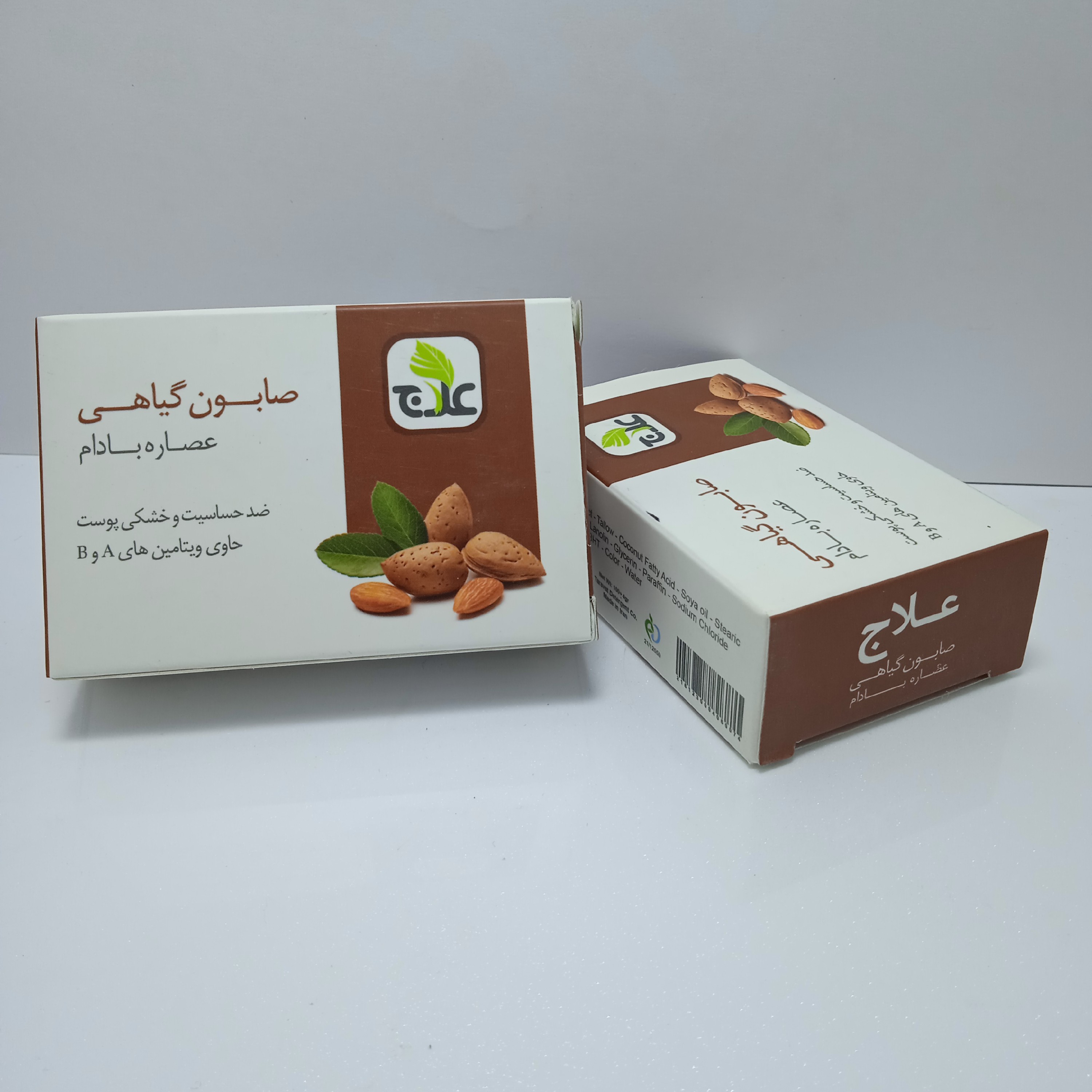 صابون عصاره بادام گیاهی ضد حساسیت و خشکی پوست