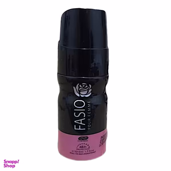 رول ضد تعریق زنانه عماد آرا مدل فاسیو حجم 50 میلی لیتر