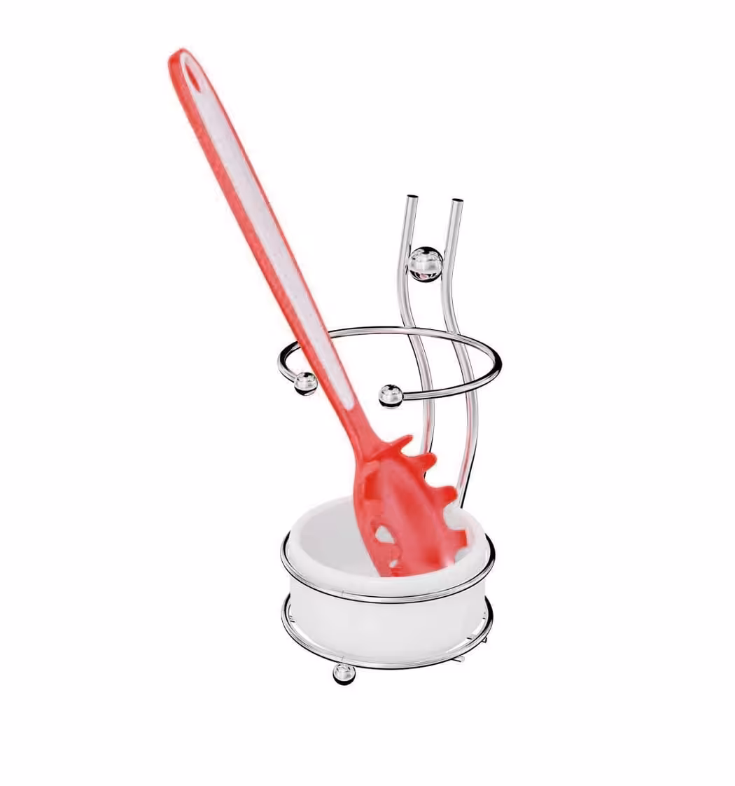 زیر قاشقی کنار گاز پلوتون طرح آدمک