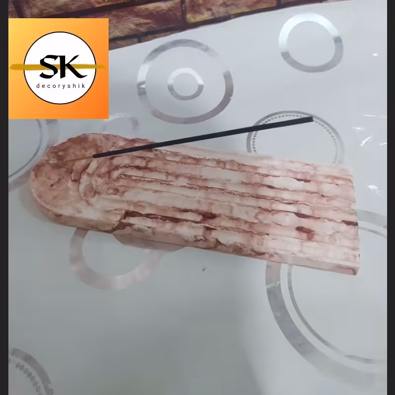 جا عودی طرح شیار رنگ قرمز