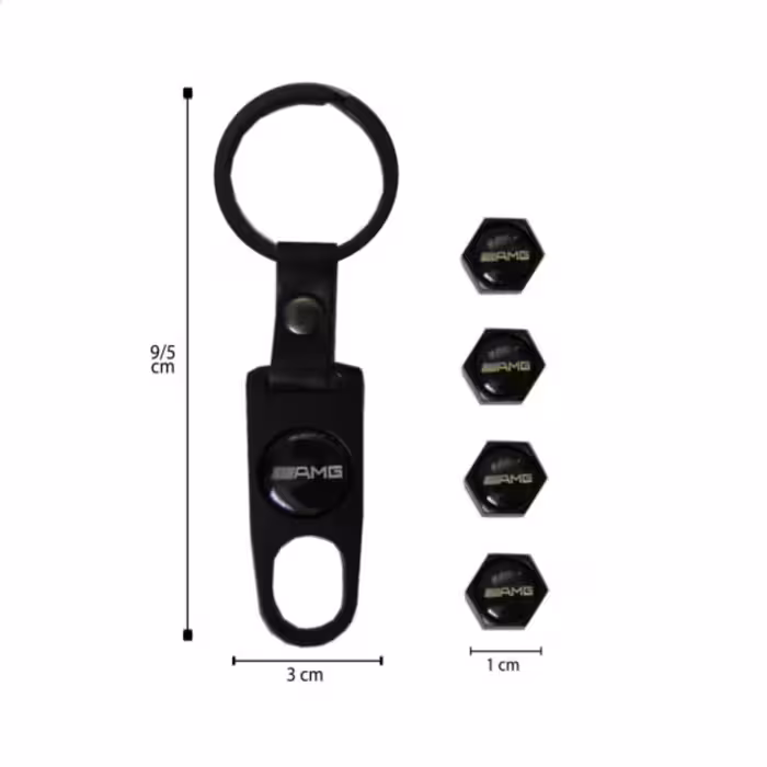 ست سر  والف و سر کلیدی طرح A M G مخصوص انواع خودرو سواری 