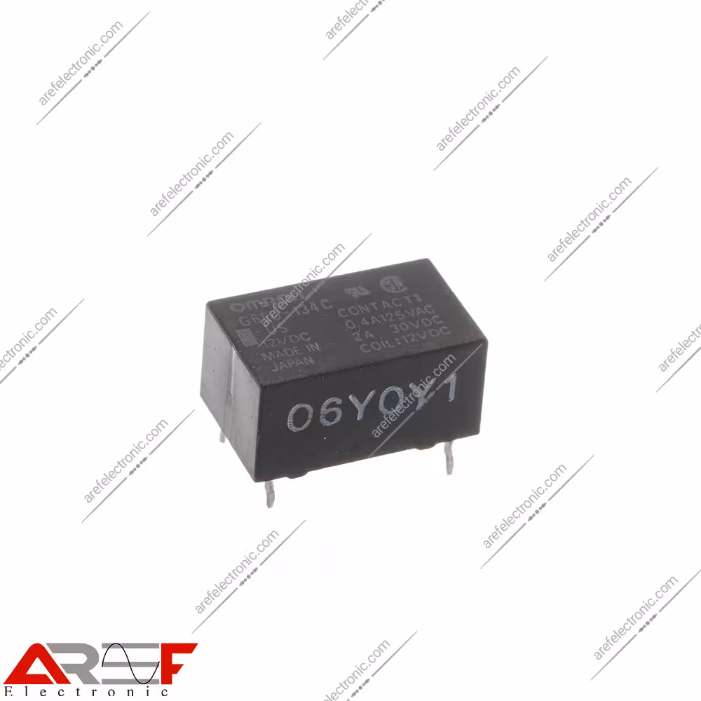رله امرن لچ مدل G6EU-134C-US دارای 12 ولت و 5 پین - فروشگاه عارف الکترونیک