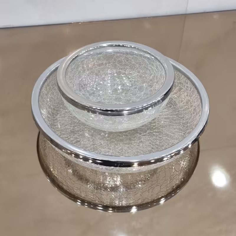 پیاله و پیش دستی اب گز