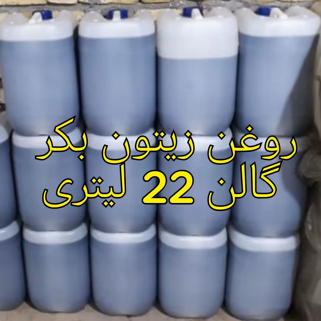 روغن زیتون بکر بابو با کیفیت بالا گالن 22 لیتری  