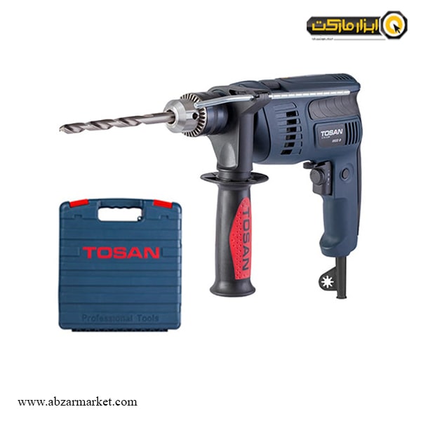 دریل چکشی توسن با کیف مدل 0022D-BMC