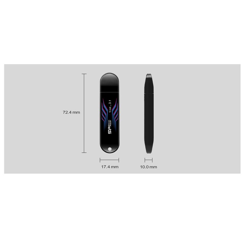 فلش مموری سیلیکون پاور مدل Blaze B10 ظرفیت 64 گیگابایت Silicon Power 64 GB USB 3