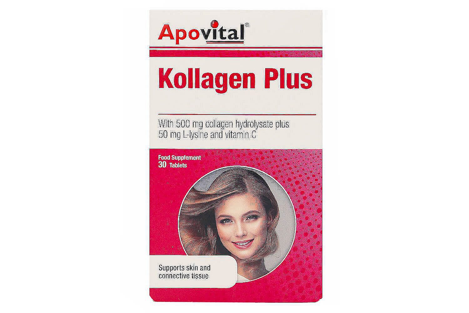 قیمت خرید اینترنتی قرص کلاژن پلاس آپوویتال 30 عددی داروخانه آنلاین فارموکسین