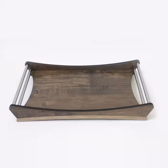 سینی دسته استیل سیبک کد222