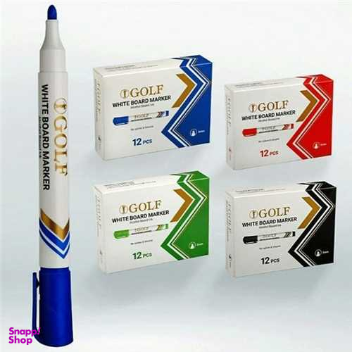 ماژیک وایت برد گلف (Golf) مدل گرد رنگ سبز