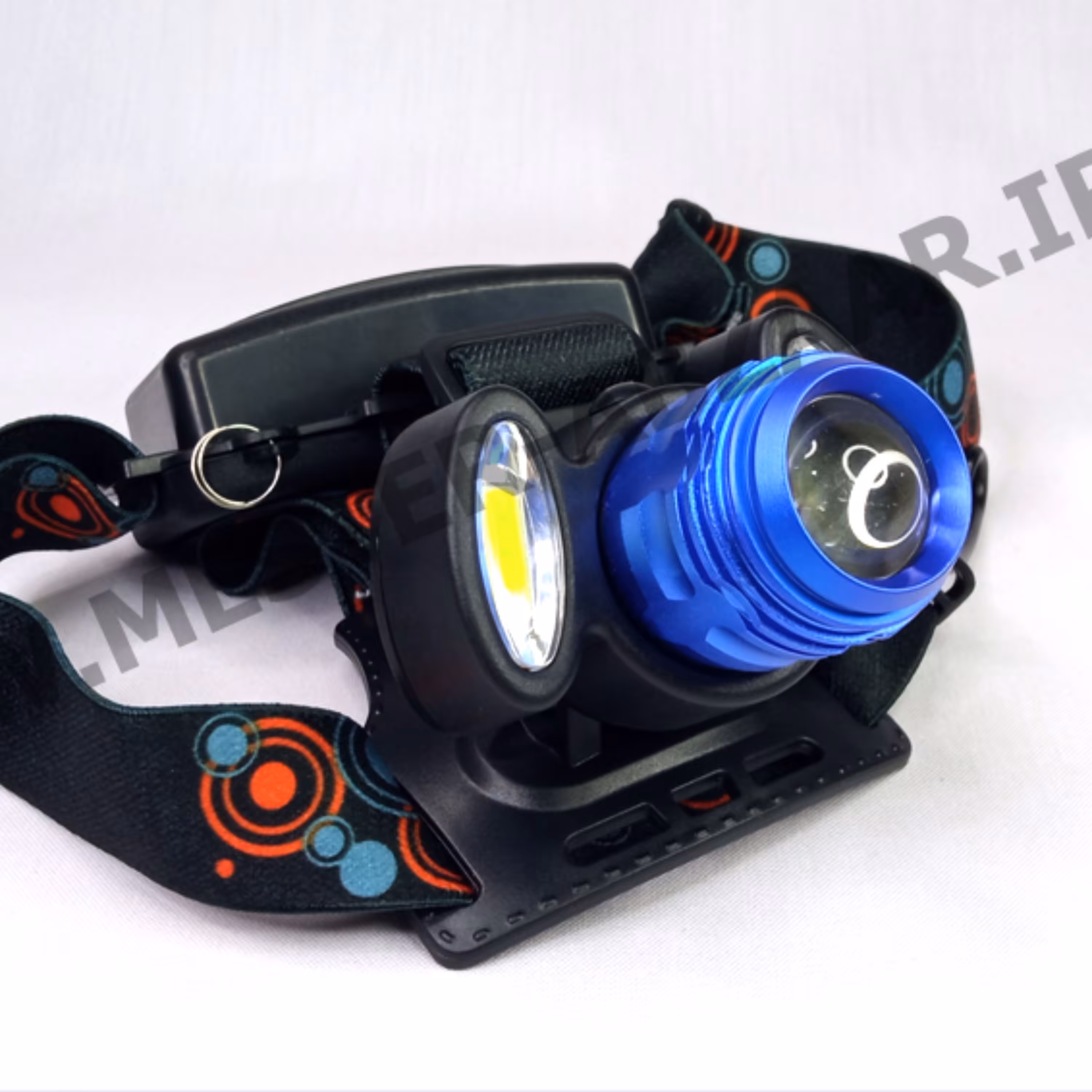 هدلایت و چراغ پیشانی زوم دار برد ضد آب بلند اسمال سان