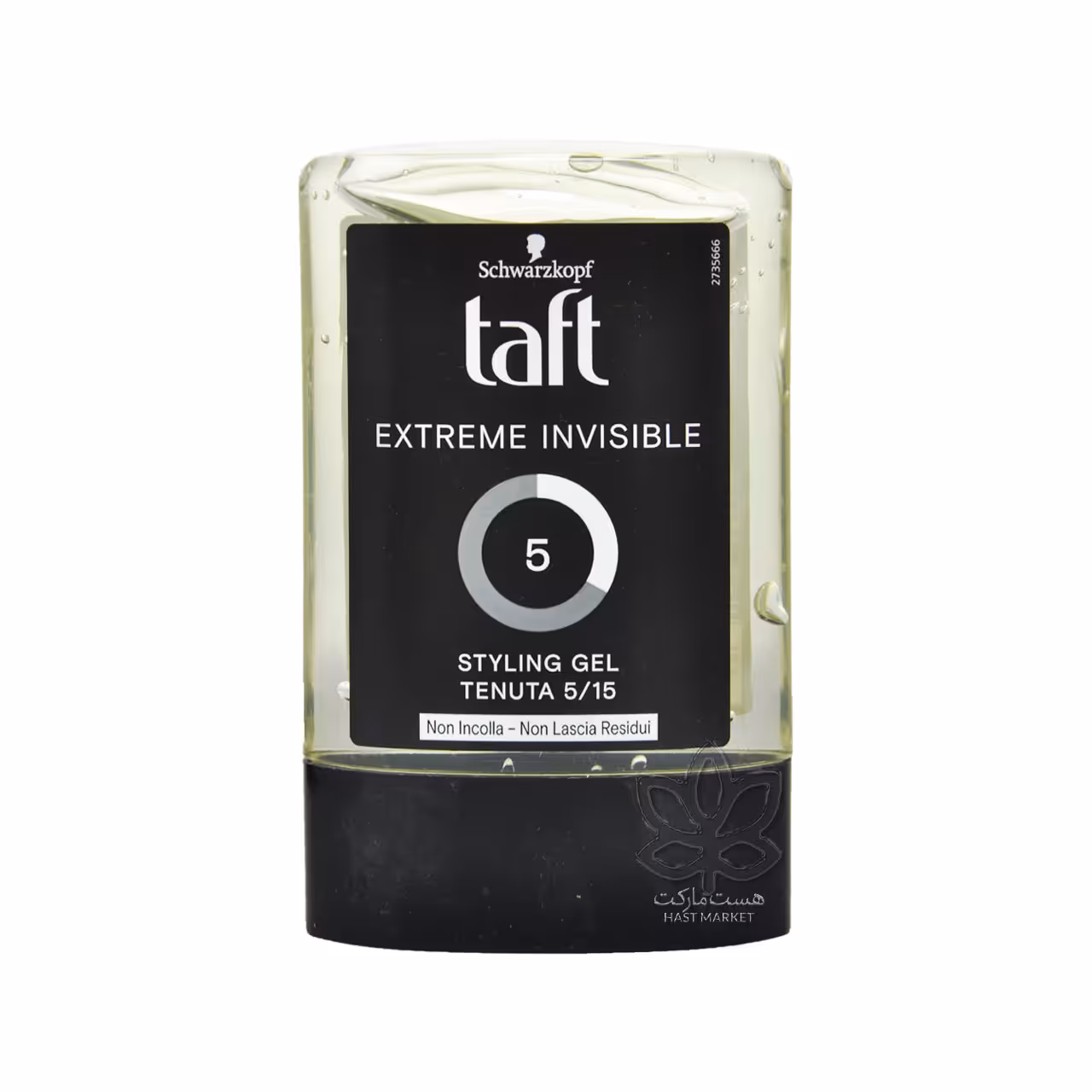 ژل موی متوسط ( شماره 5 ) 300 میل اکستریم اینویزیبل تافت شوارزکف - taft