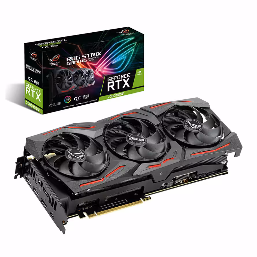 کارت گرافیک ایسوس ROG STRIX RTX 2080S O8G GAMING