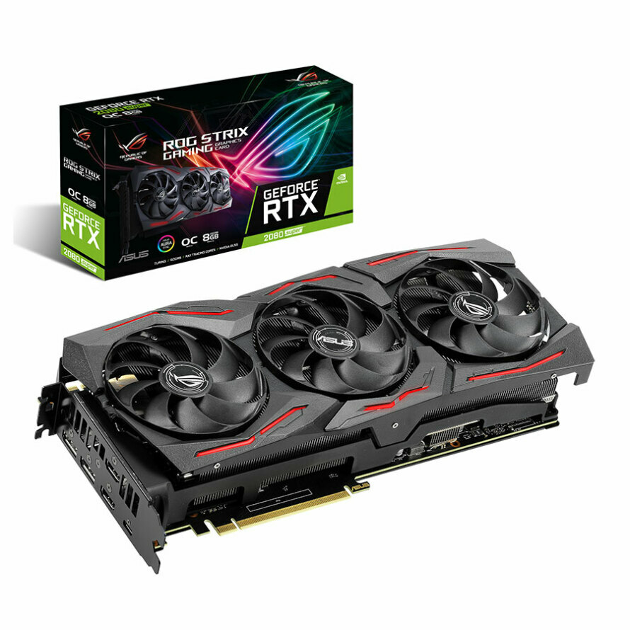 کارت گرافیک ایسوس ROG STRIX RTX 2080S O8G GAMING