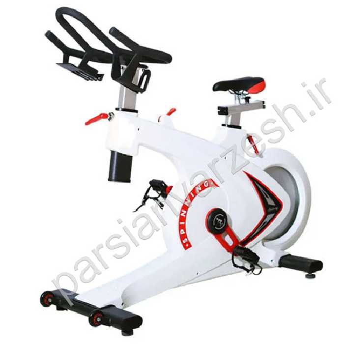 دوچرخه ثابت اسپینینگ EcoFit سفید مدل EF007