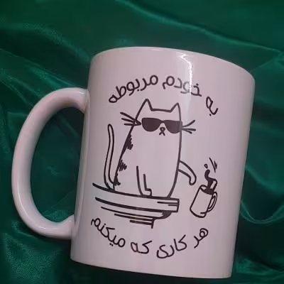 ماگ طرح گربه