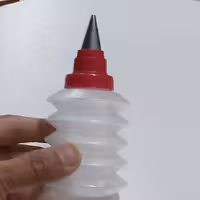 قیف پمپی با ماسوره نوشتاری و سر پیچ 