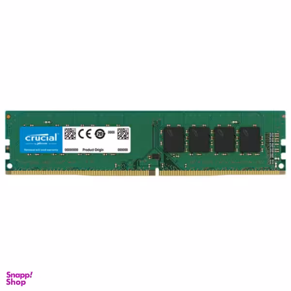 رم دسکتاپ DDR4 تک کاناله 2666 مگاهرتز CL19 کروشیال (Crucial) مدل CB8GU2666.C8RT ظرفیت 8 گیگابایت