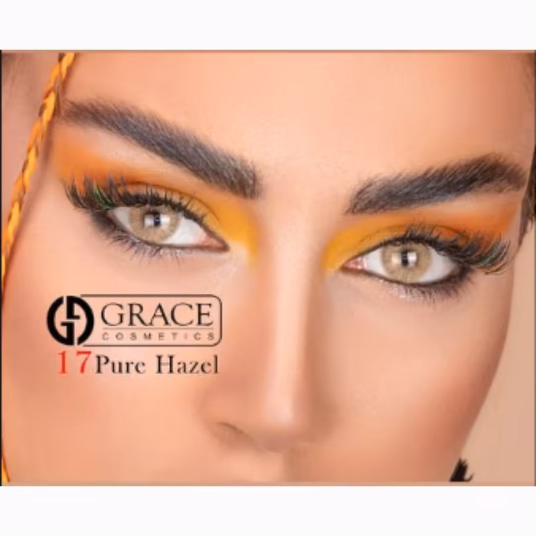 لنز رنگی گریس Pure Hazel کد 17