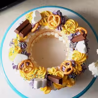 کیک با اردوشکر کره