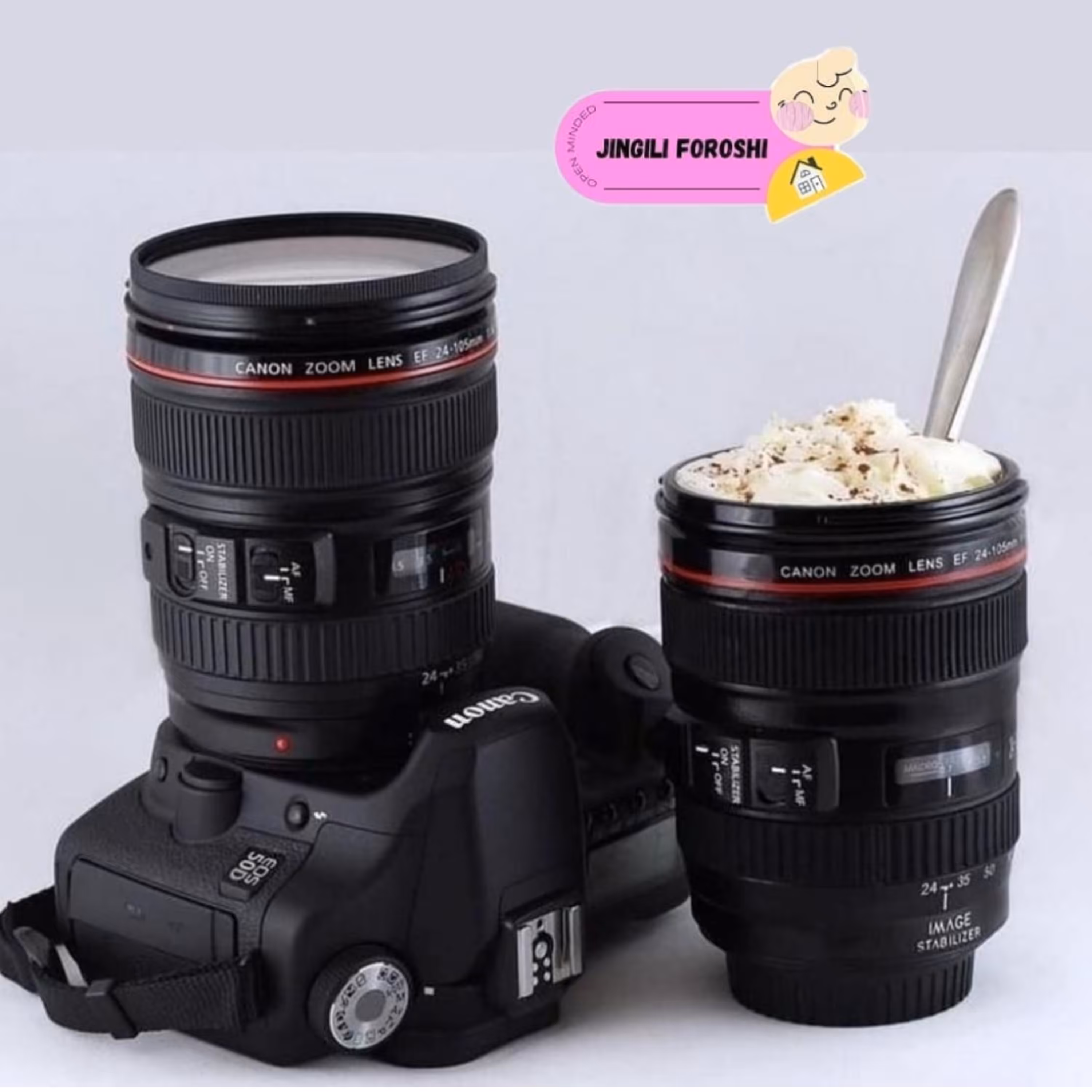 ماگ طرح لنز دوربین