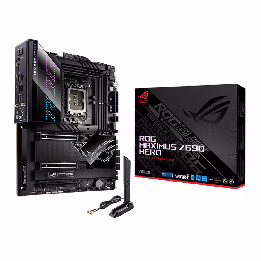 مادربرد ایسوس مدل ROG MAXIMUS Z690 HERO WIFI DDR5