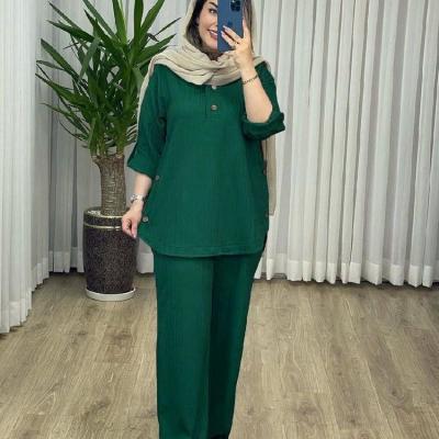 مانتو شلوار زنانه مدل ست آیوا خنک