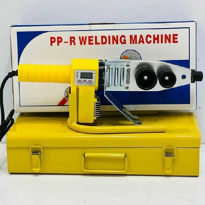 اتولوله دیوالت دیجیتالی پایه دار دارای دکمه کم و زیاد کردن دما و جعبه قابل حمل فلزی و سری های مخصوص Dewalt