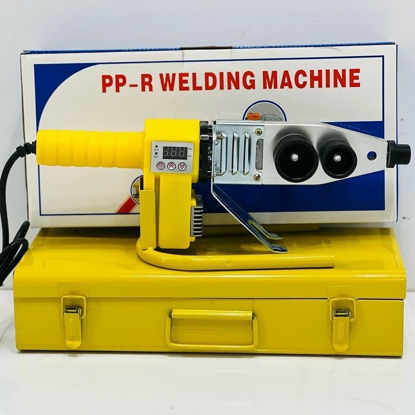 اتولوله دیوالت دیجیتالی پایه دار دارای دکمه کم و زیاد کردن دما و جعبه قابل حمل فلزی و سری های مخصوص Dewalt