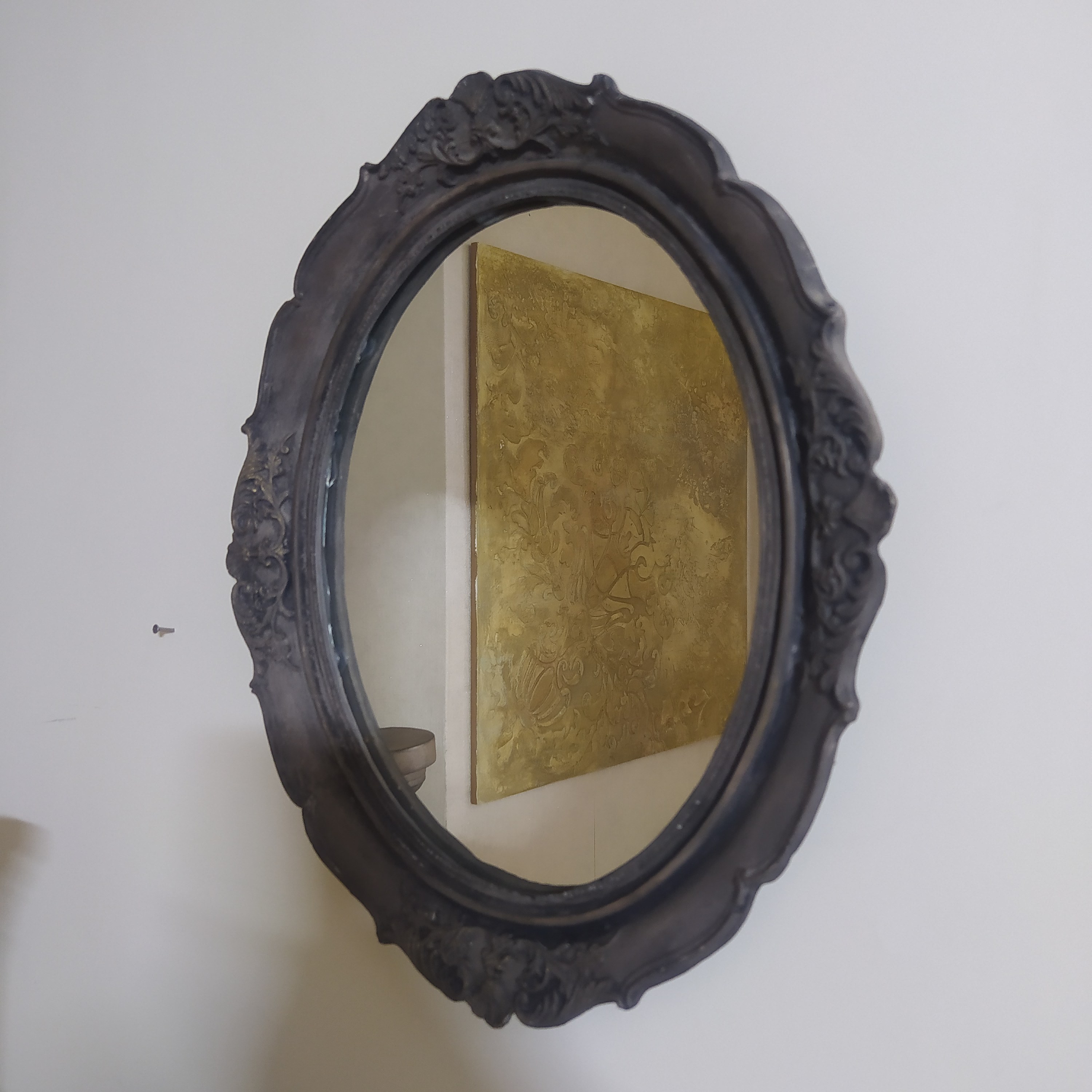 آینه پتینه دکوراتیو 