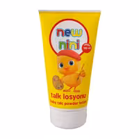 لوسیون بدن حاوی پودر تالک مخصوص کودکان و نوزادان برند نیو نی نی