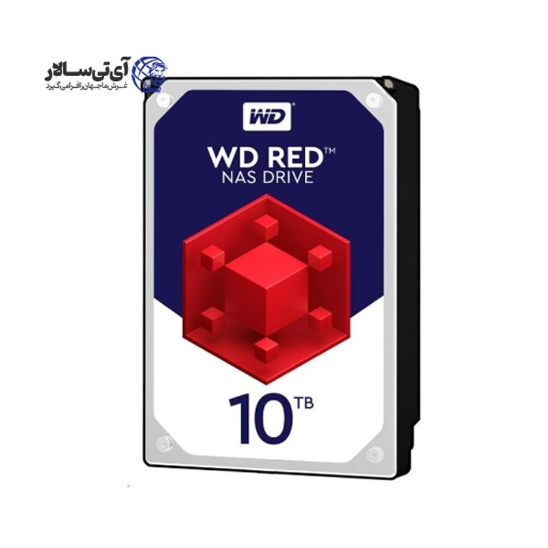 هارددیسک اینترنال وسترن دیجیتال قرمز 10 ترابایت Red WD100EFRX - گارانتی شرکتی