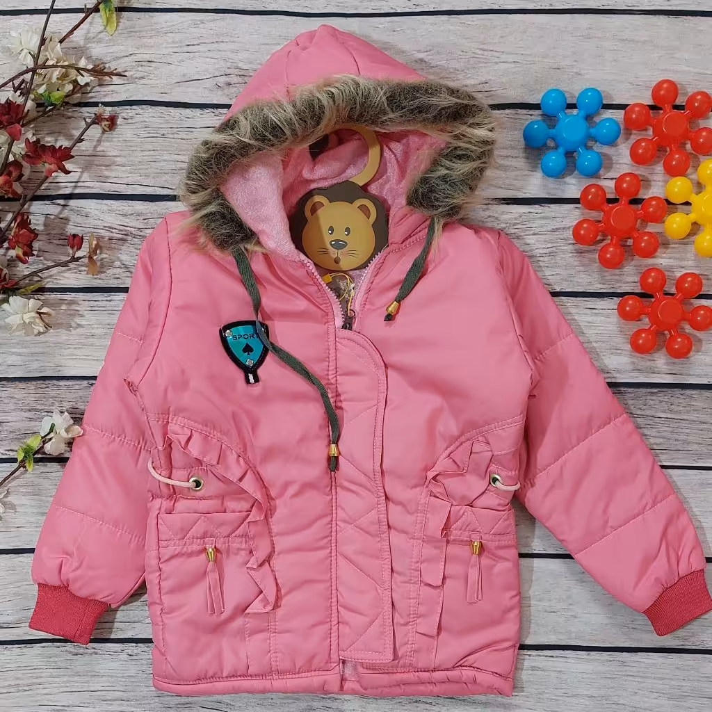 کاپشن دخترانه مناسب 4 تا 7 سال