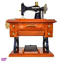 جعبه موزیکال مدل چرخ خیاطی