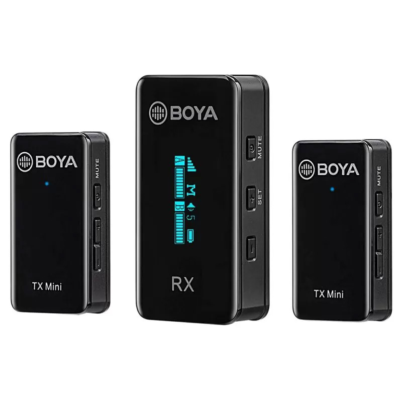 میکروفون بی سیم بویا BOYA XM6 S2 Mini Wirreless